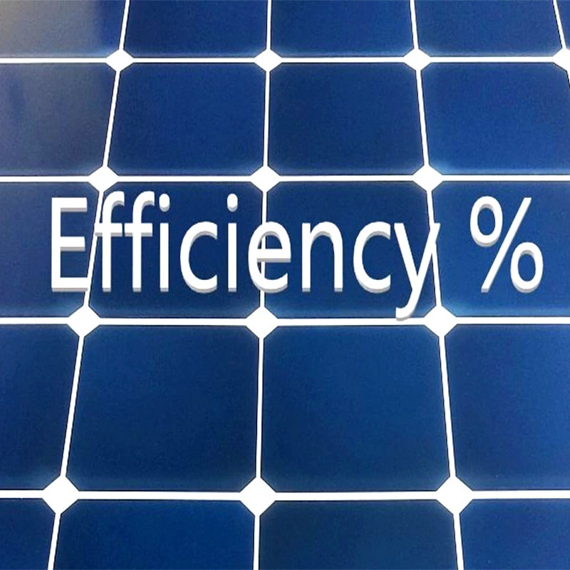 Solar panel efficiency Solar panel efficiency