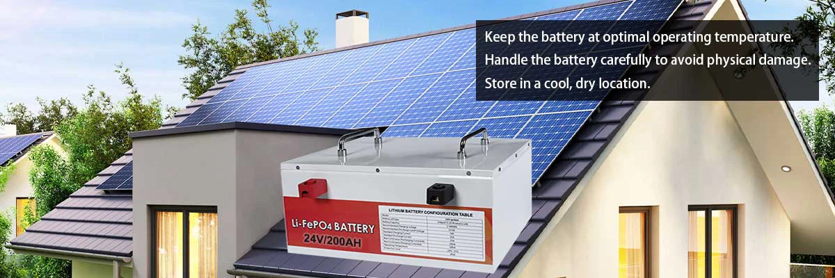 Precautions for lithium battery 24v 200ah Precautions for lithium battery 24v 200ah